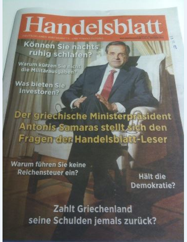 Σαμαράς: Αντέχουμε μέχρι…