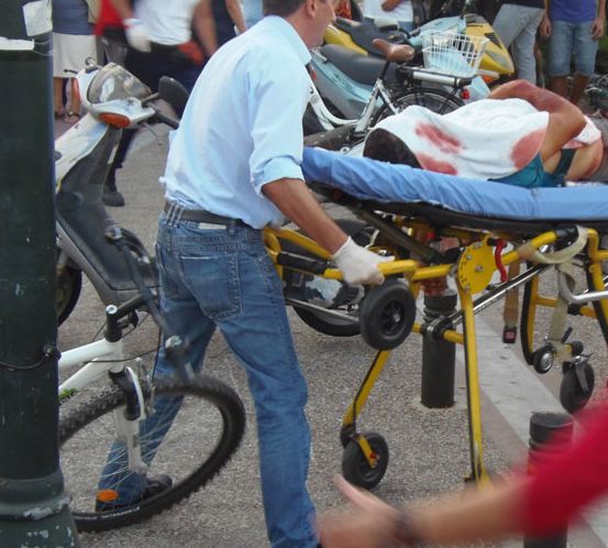 Φωτό – Τραγωδία από βεγγαλικό