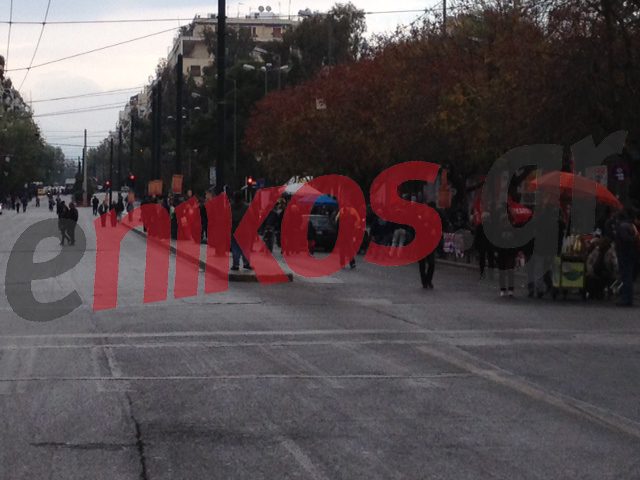 Φωτό:Τώρα έξω από το Πολυτεχνείο