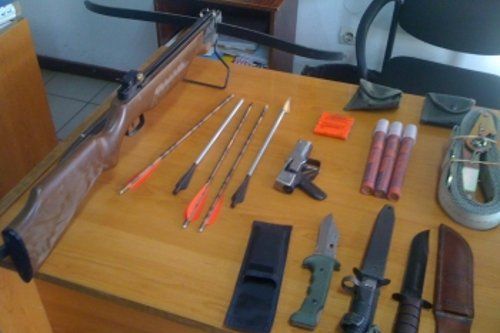 “Συλλογή” όπλων έκανε 25χρονος