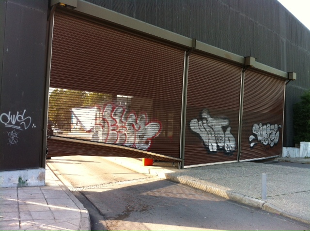 Η πύλη της ΔΕΘ μετά την εισβολή