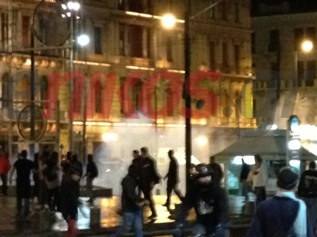 Τώρα-Επεισόδια στην Ομόνοια