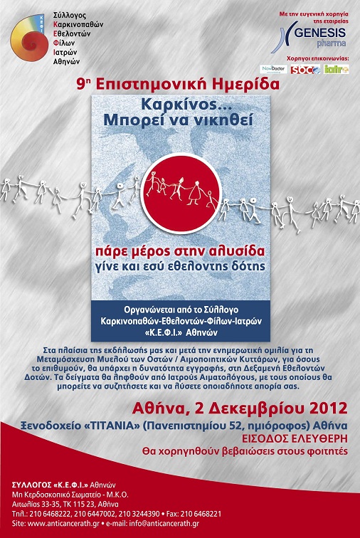 Το NowDoctor δίπλα στους καρκινοπαθείς