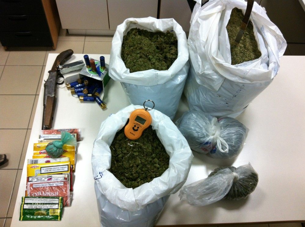 Κοζάνη: Είχαν 10 κιλά κάνναβης