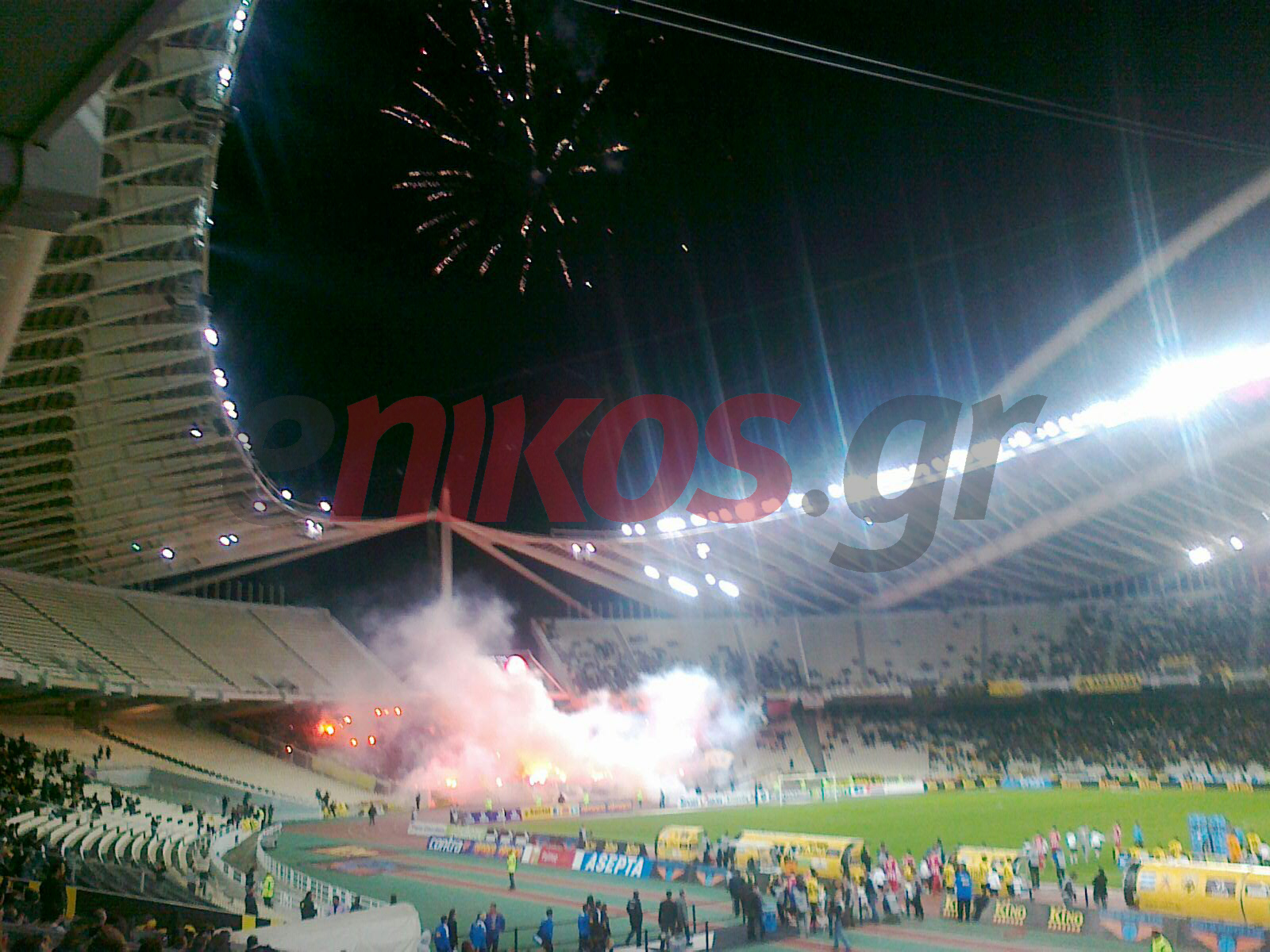 Δίωξη στην ΑΕΚ για τα επεισόδια