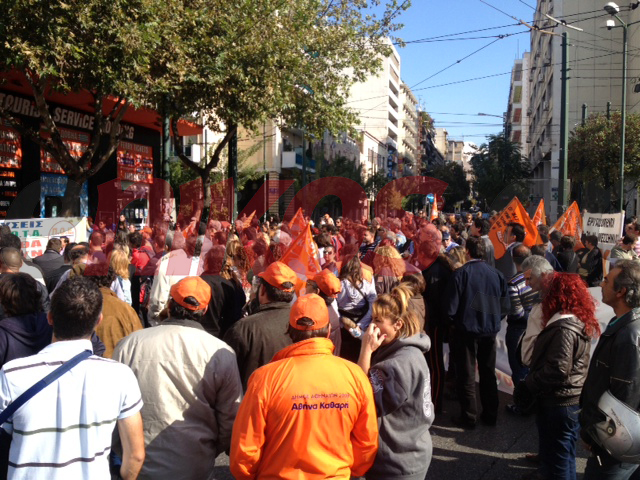 Τώρα – Έκλεισε η πλατεία Καραϊσκάκη