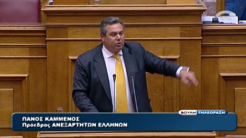 Οι Ανεξάρτητοι Έλληνες για τον αρχηγό ΓΕΝ
