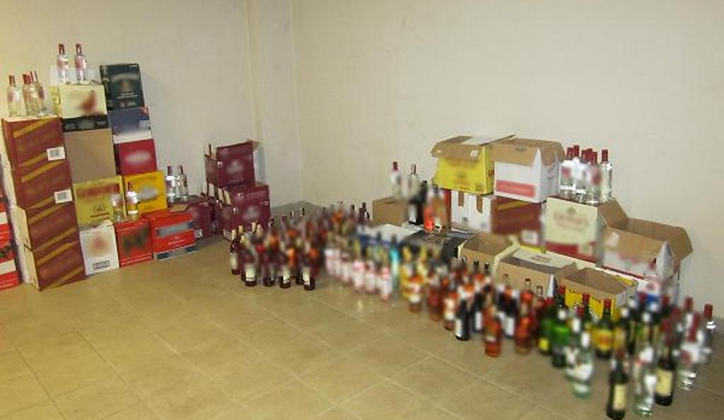 1.320 λαθραίες φιάλες ποτών