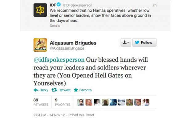 Η ένταση στην Γάζα και στο twitter