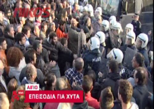 Επεισόδια στο Αίγιο για το ΧΥΤΑ