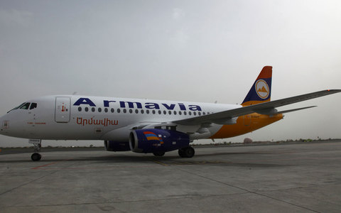 Ελέγχουν αρμενικό αεροσκάφος