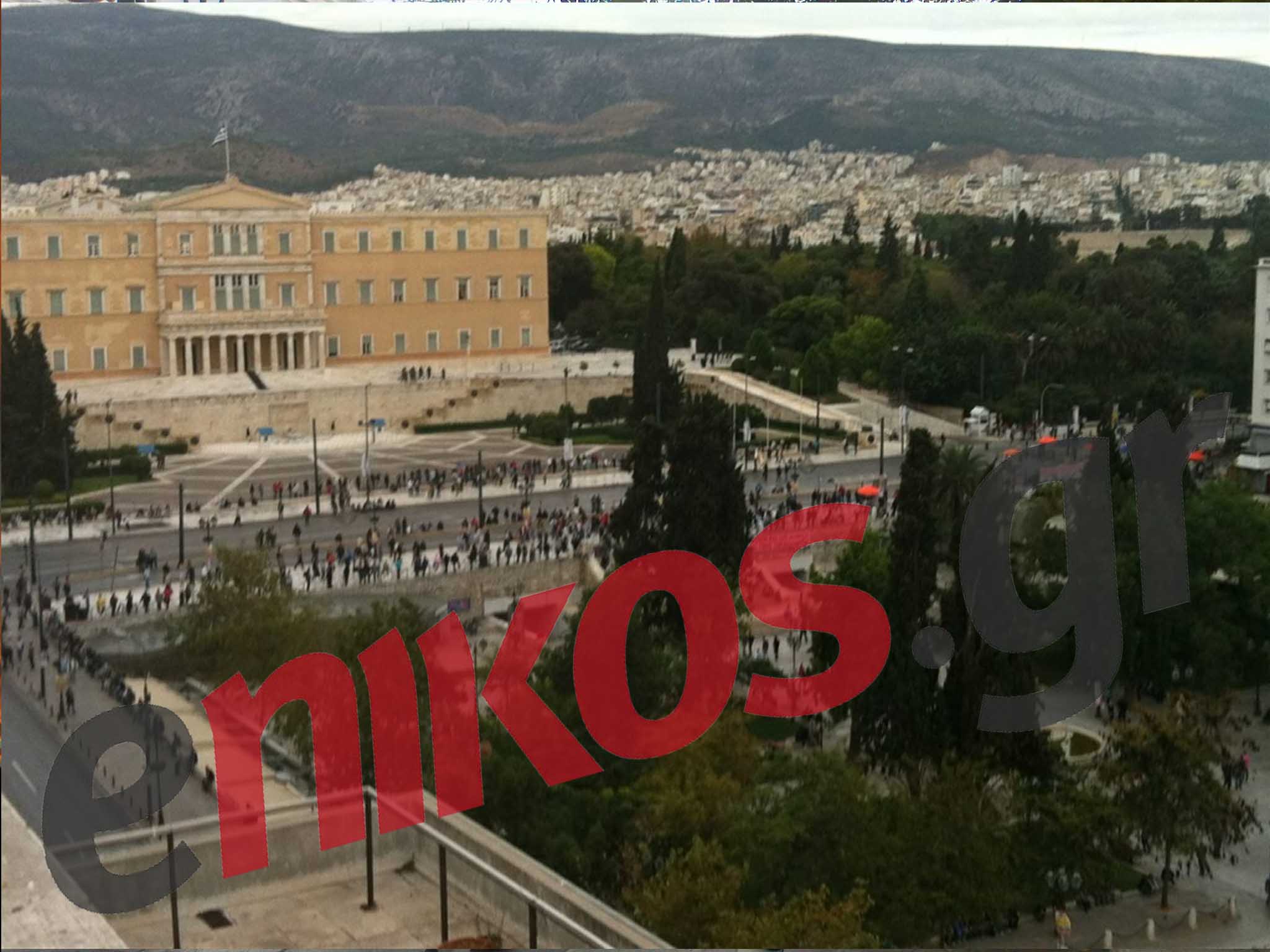 Τώρα – Το Σύνταγμα από ψηλά