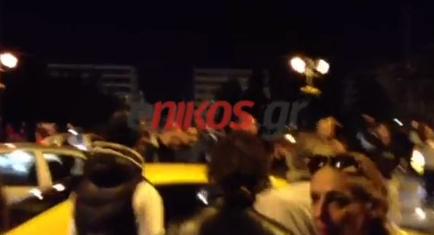 ΒΙΝΤΕΟ: Οι διαδηλωτές ξανά στην Αμαλίας