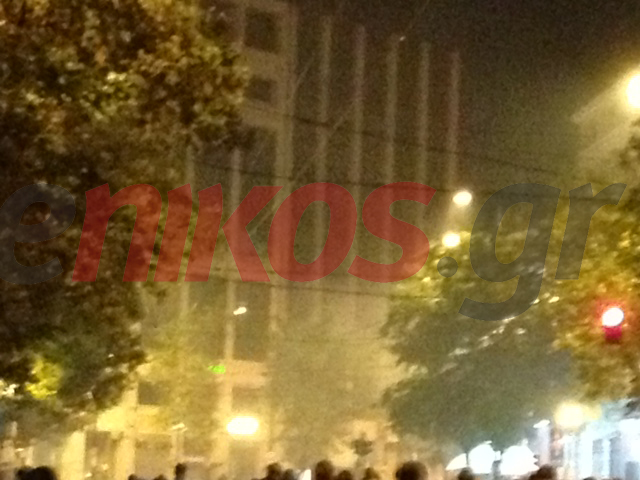 Τώρα-Φωτο από τα επεισόδια