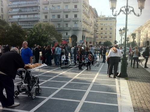 Τώρα-Το ΠΑΜΕ στο άγαλμα Βενιζέλου