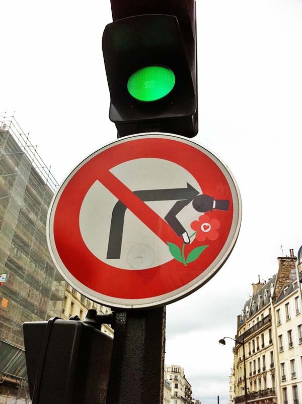 Μια εναλλακτική σήμανση δρόμων