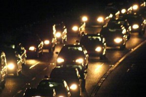 Τώρα-Μποτιλιάρισμα εξαιτίας τροχαίου