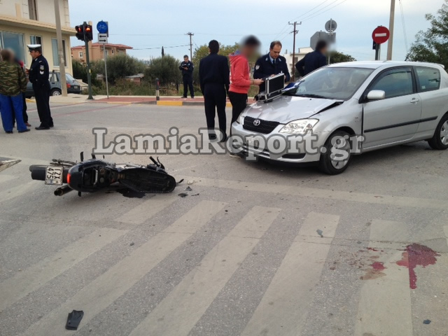 Σοβαρό τροχαίο στη Λαμία
