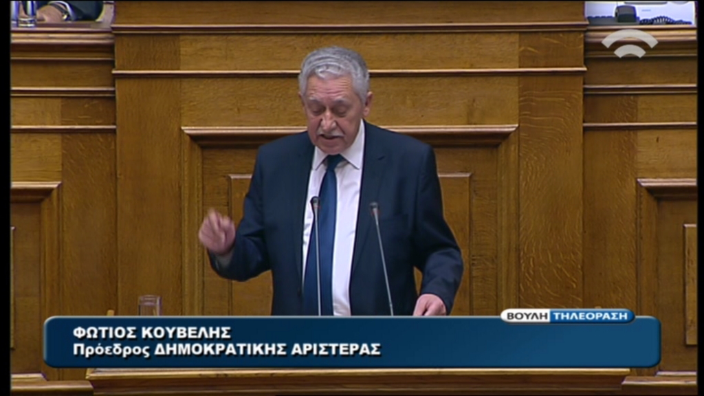 Το μήνυμα Κουβέλη στους αντάρτες