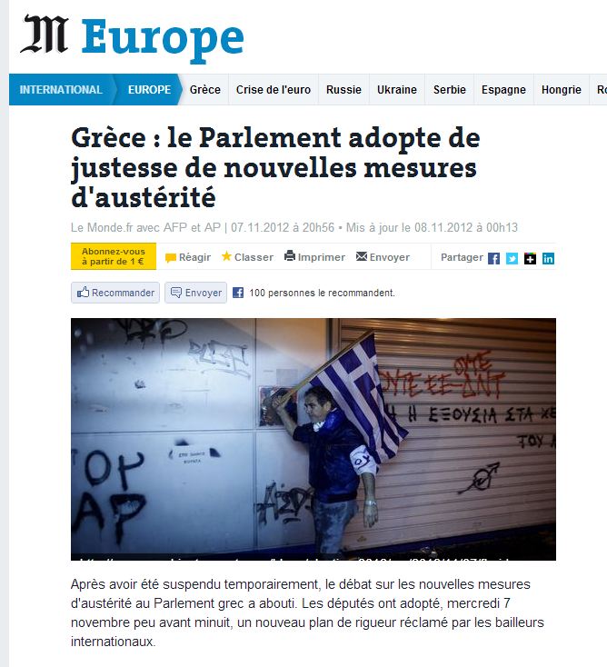 O ξένος τύπος για την υπερψήφιση