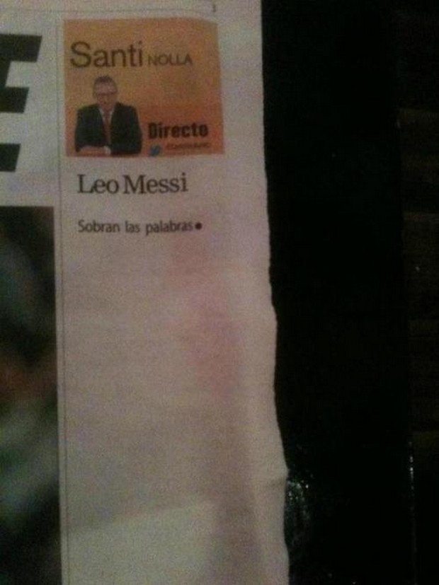 Τρεις λέξεις για τον Μέσι