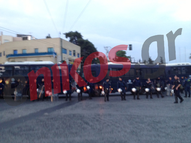 Τώρα- Ισχυρές αστυνομικές δυνάμεις στην Πρεσβεία του Ισραήλ