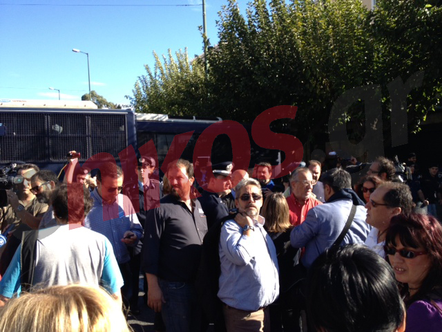 Οι δημοσιογράφοι στη Βουλή