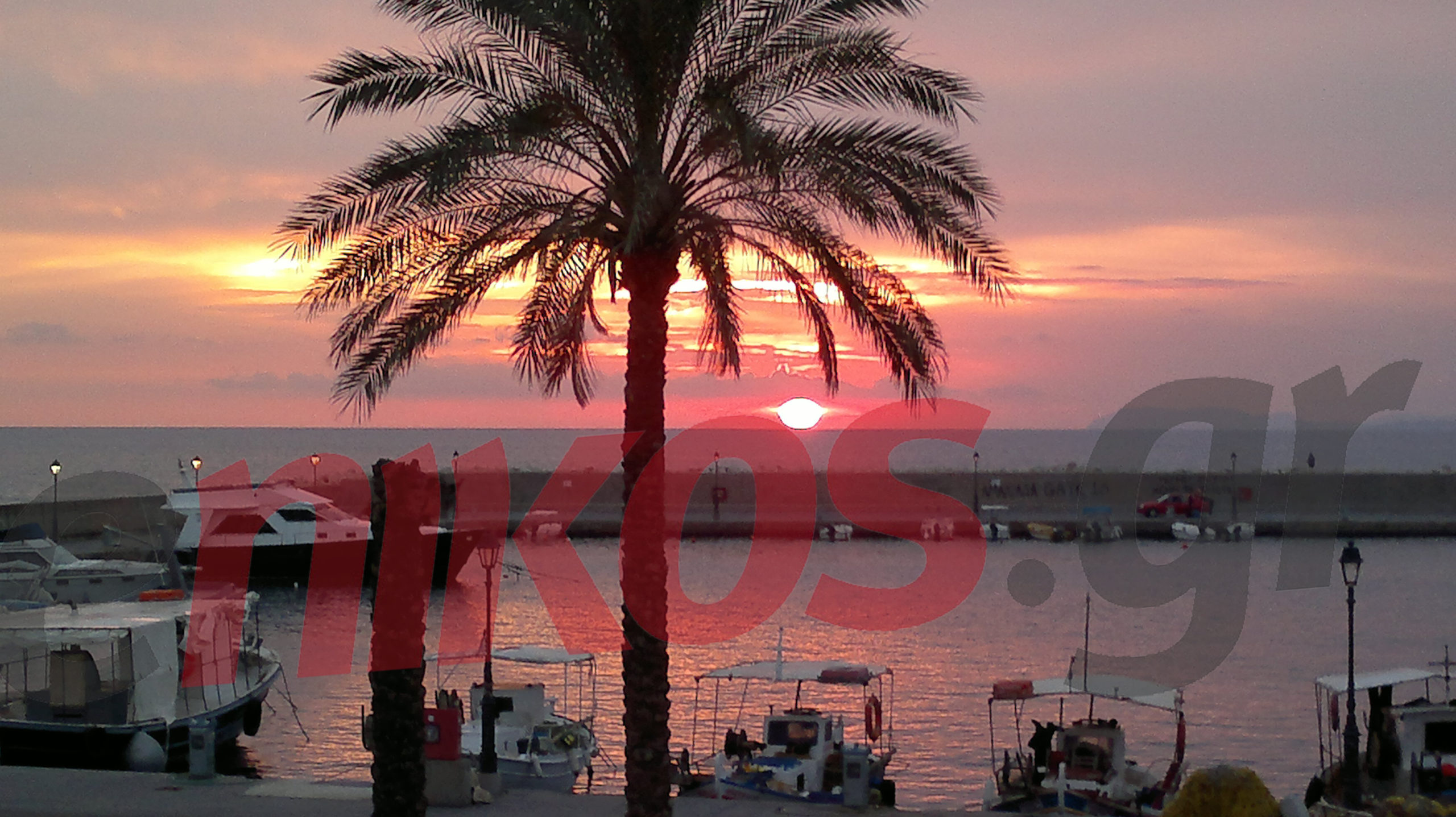 Ηλιοβασίλεμα στην Ηλεία…