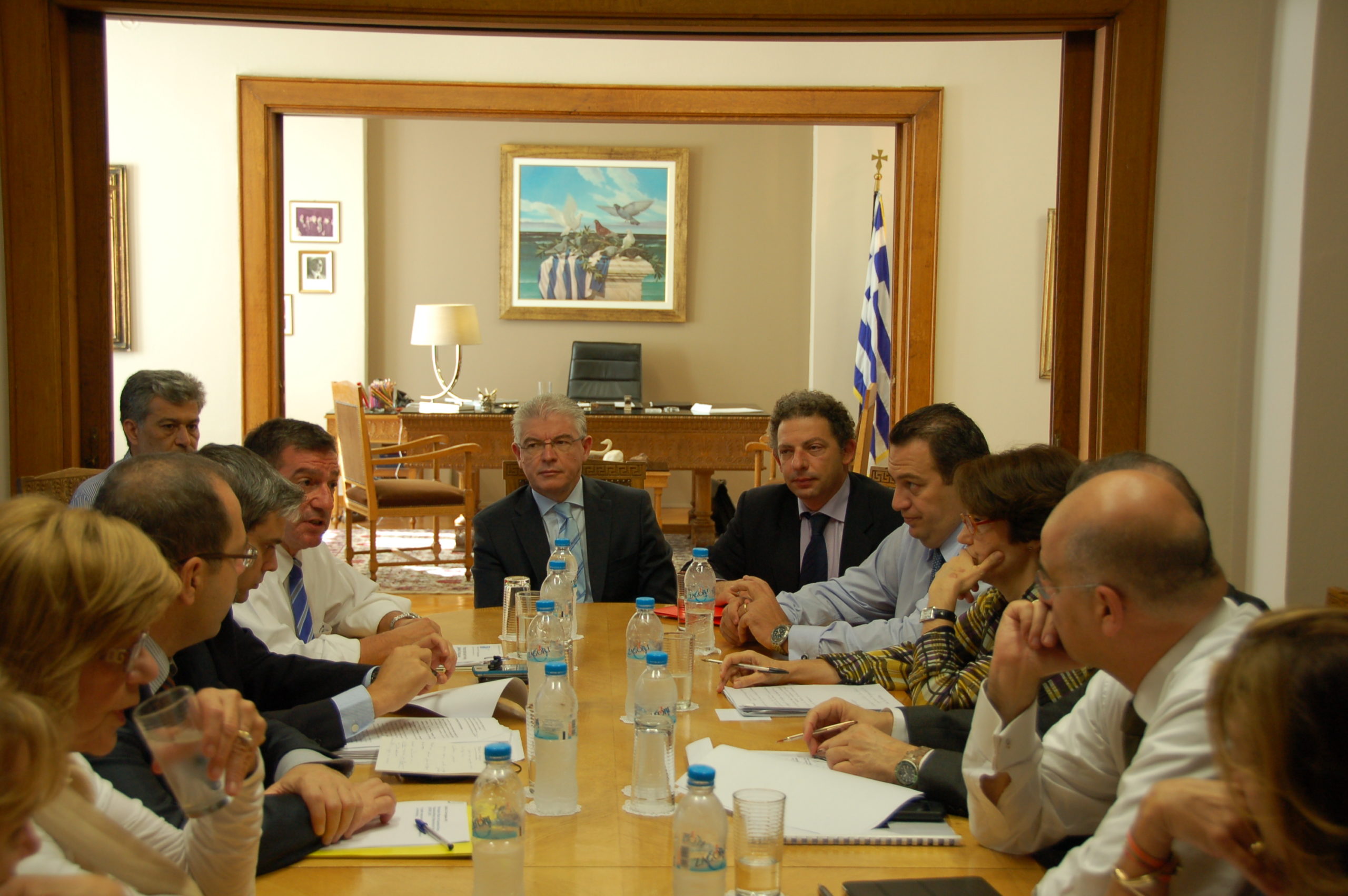 Διυπουργική για το κέντρο