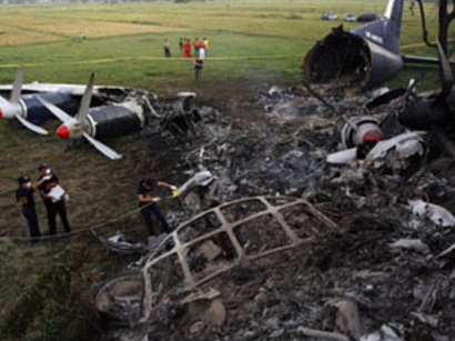 Συντριβή αεροπλάνου στην Υεμένη