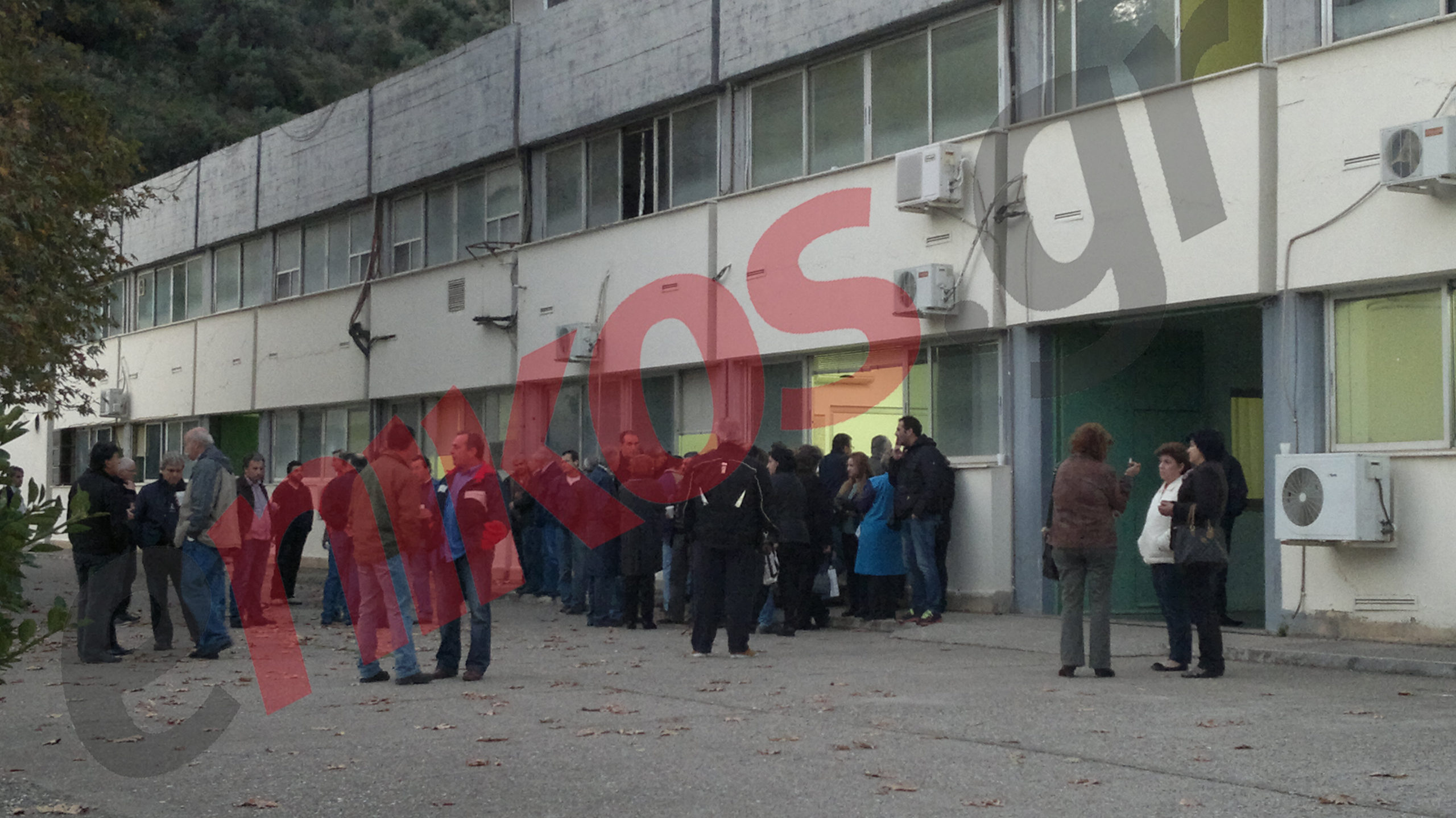 ΦΩΤΟ: Κατάληψη στην ΕΒΟ Αιγίου