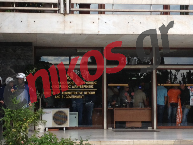 Φωτό – Η ΠΟΕ-ΟΤΑ στο Υπ. Διοικ. Μεταρρύθμισης