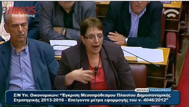 Βίντεο-Παπαρήγα:Σας βολεύει η βαβούρα