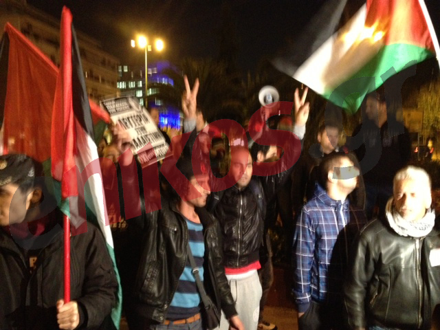 Τώρα- Ολοκληρώθηκε η διαμαρτυρία έξω από την Πρεσβεία