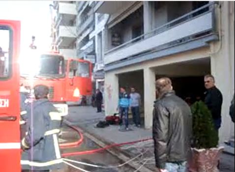 Ξάνθη-Φωτιά σε πολυκατοικία