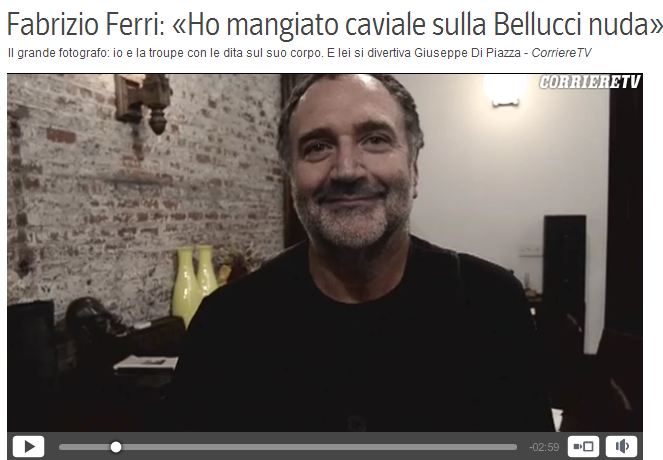 Η γυμνή Μόνικα και το… χαβιάρι