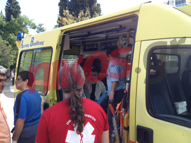 Τώρα-Τραυματίας στο Σύνταγμα