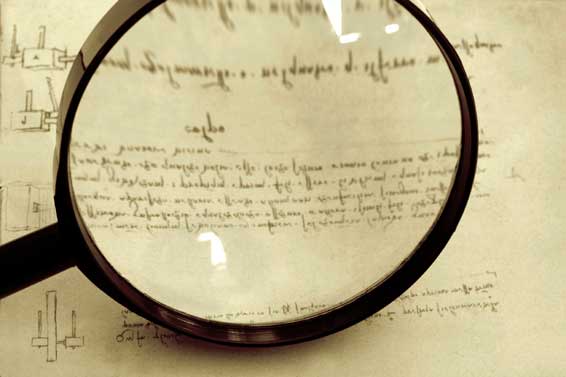 Η μυστική γραφή του Ντα Βίντσι