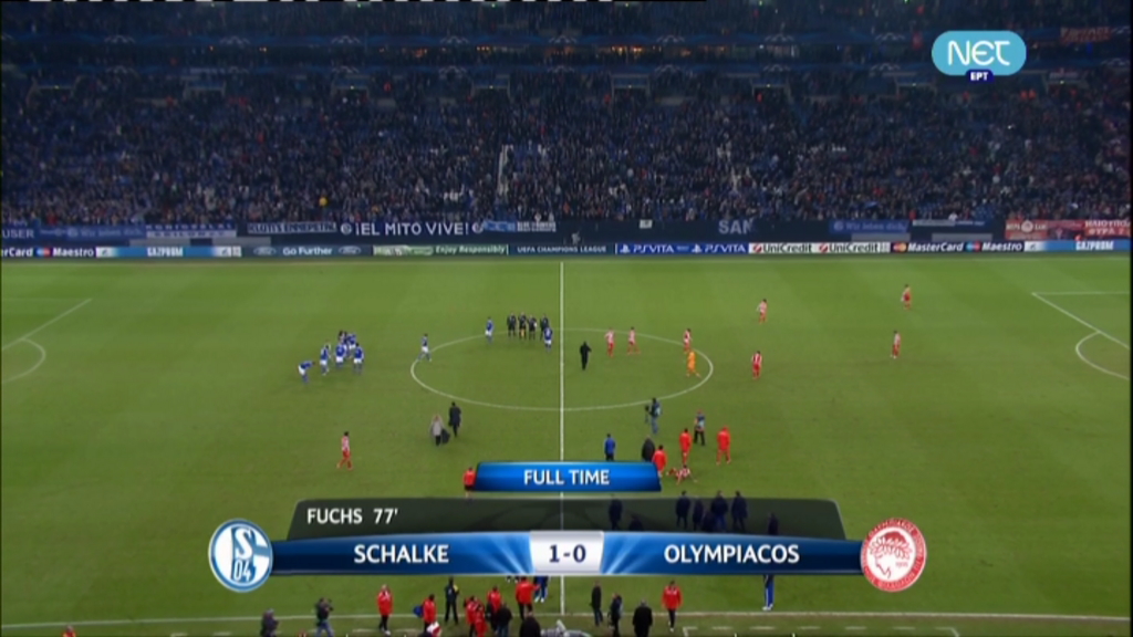 Τελικό: Σάλκε – Ολυμπιακός 1-0