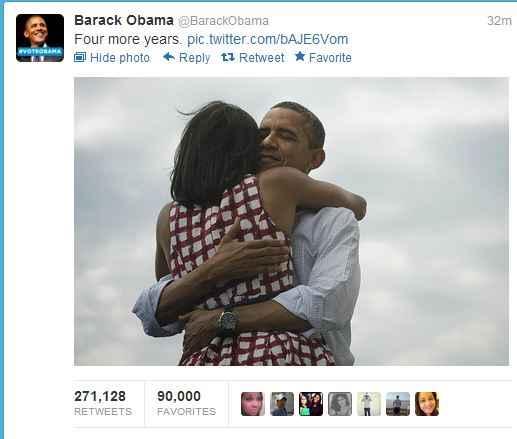 Το μήνυμα του Ομπάμα στο twitter