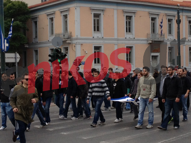 Τώρα-Στη Ρηγίλλης η σημαία