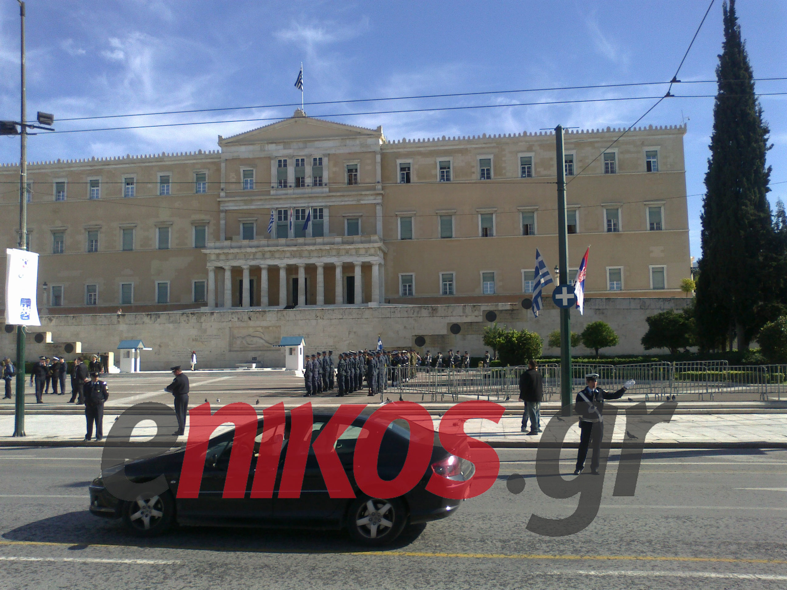 Περιμένουν τον Σέρβο πρόεδρο