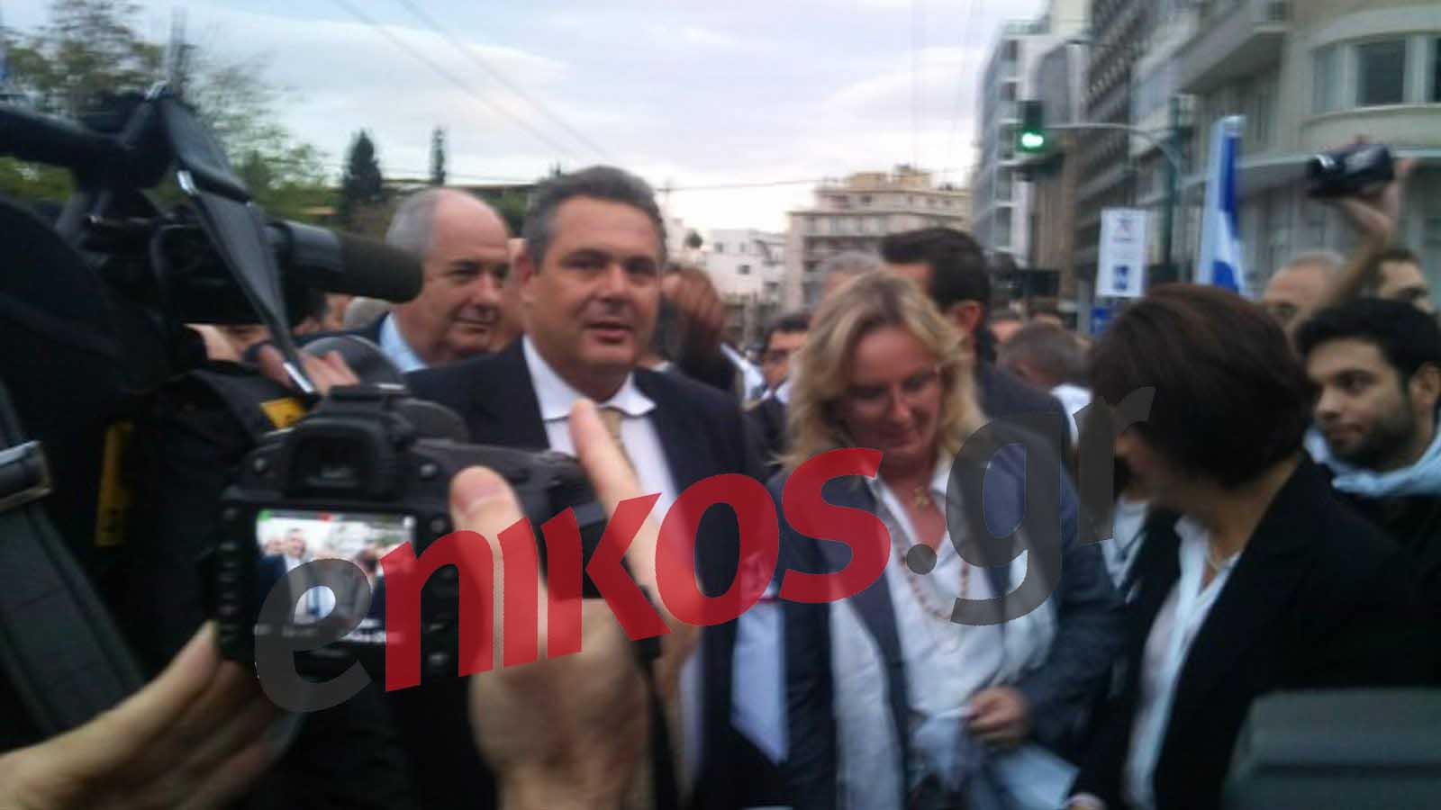 Τώρα- Ο Καμμένος στον δρόμο