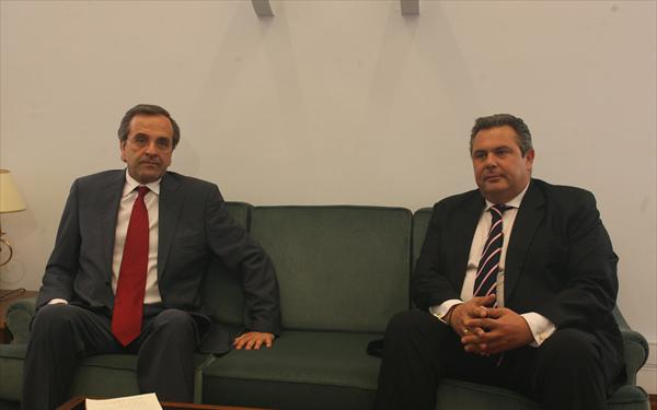 Η Ιθαγένεια φέρνει πιο κοντά Σαμαρά–Καμμένο