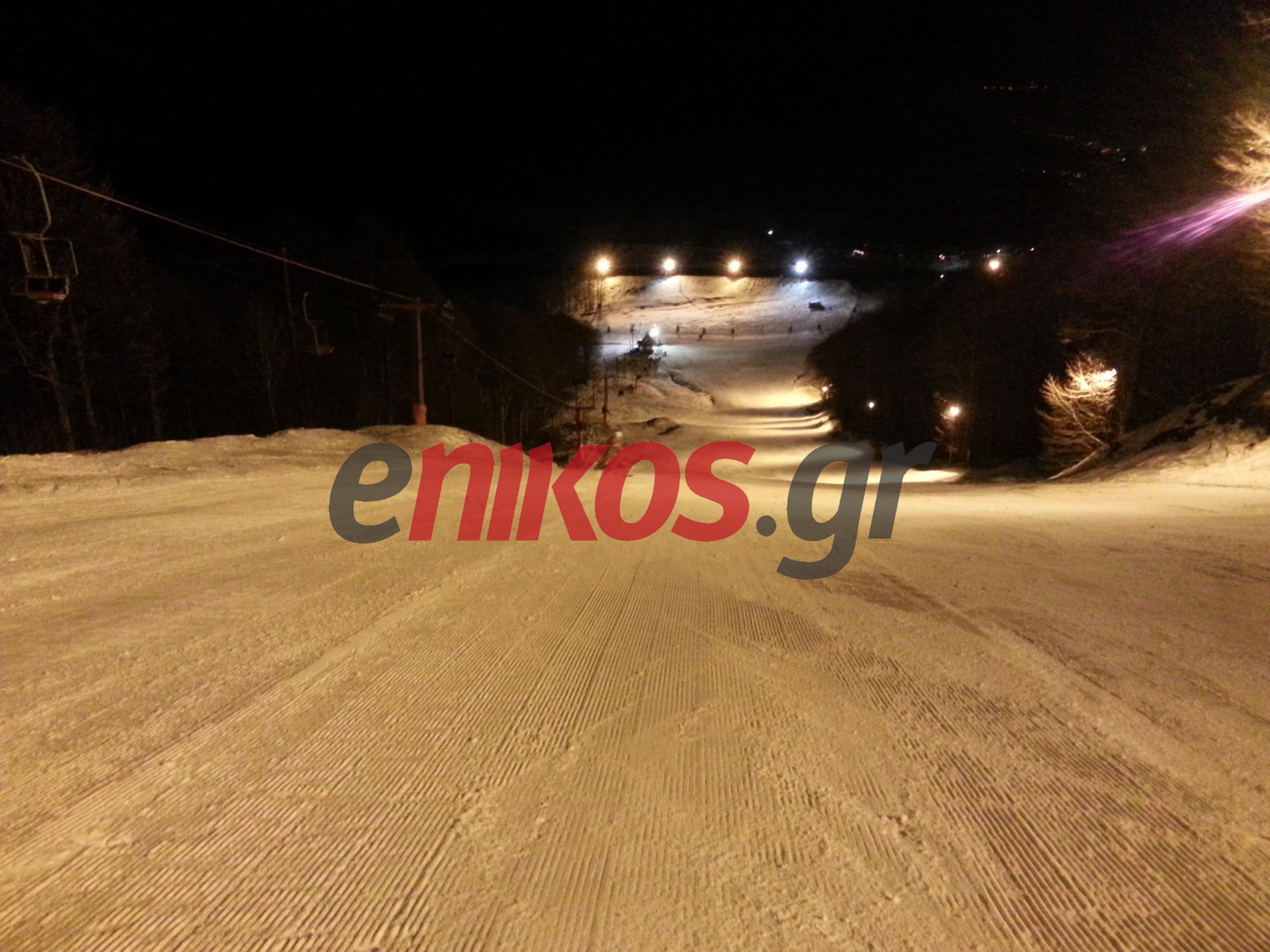 Ευχές και νυχτερινό σκι