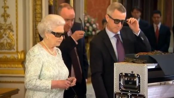 ΒΙΝΤΕΟ – Το 3D μήνυμα της βασίλισσας