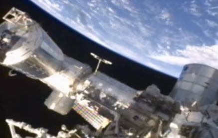 UFO στο διαστημικό σταθμό;