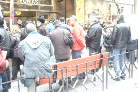 Διαμαρτυρία και στη Θεσσαλονίκη για τις Κυριακές