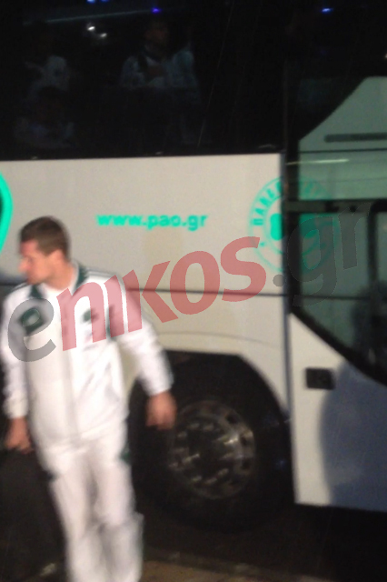 ΒΙΝΤΕΟ: Η άφιξη του Παναθηναϊκού