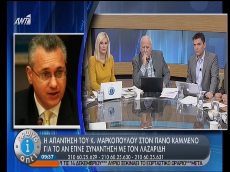 ΒΙΝΤΕΟ-Μαρκόπουλος: Παραμένω στους Ανεξάρτητους Έλληνες
